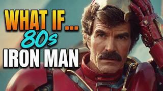 What If Iron Man Was Made In The 1980S?