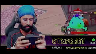 I killed GtxPreet @GtxPreet &made him angry watch his reaction |and wipe his squad 👿😂|| #gtxpreet