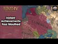 EU4 Achievement Guide | Foul Mouthed as Lithuania