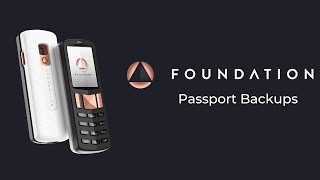 Passport Backups Explained