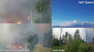 Bighorn Fire timelapse in 6 minutes