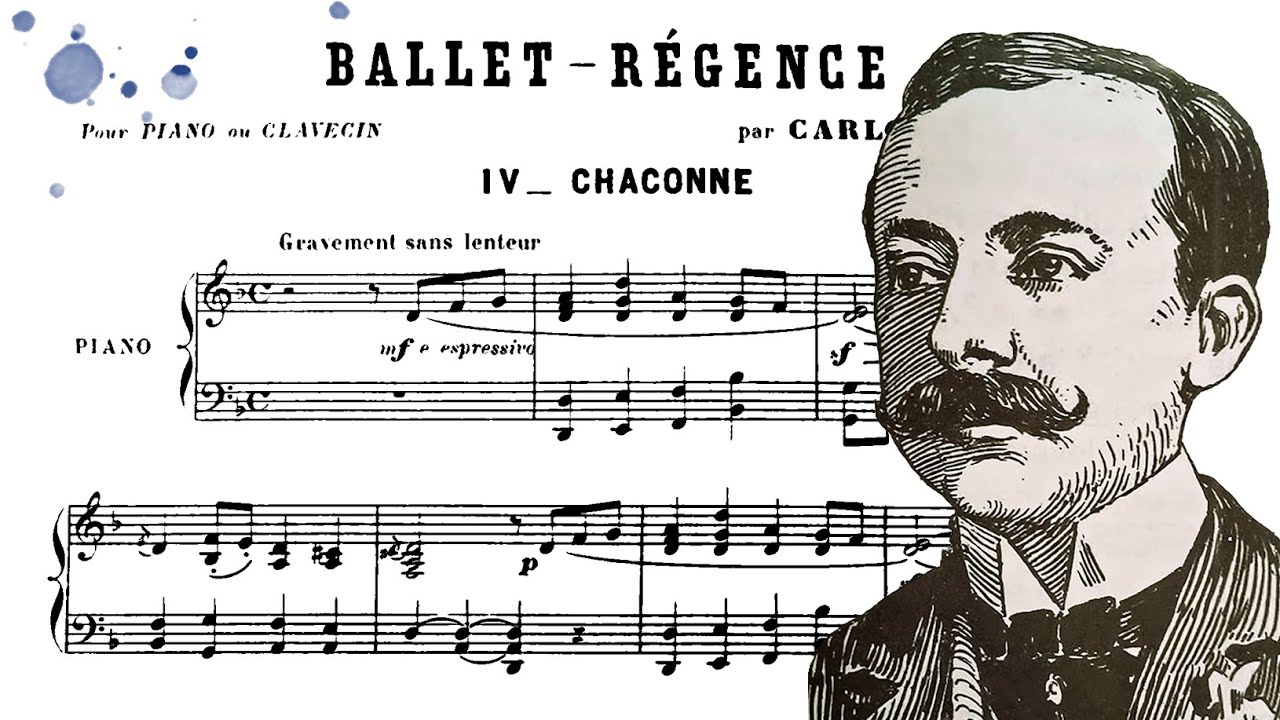 Carlos de Mesquita - Chaconne [Chacona] (No.4 de Ballet-régence) (Luis Kolodin, piano) 1ª grav.