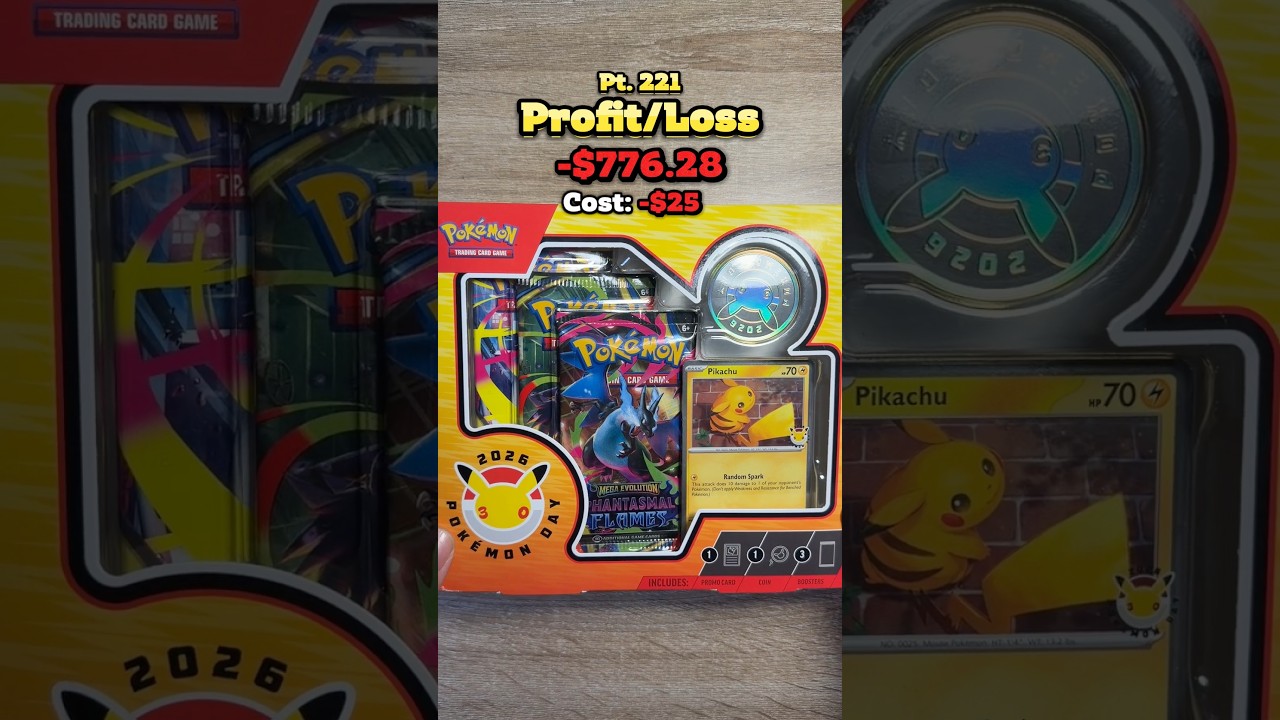 2026 Pokemon Day Collection Box Pack Opening! (Pt. 221) Channel Profit/Loss Series 