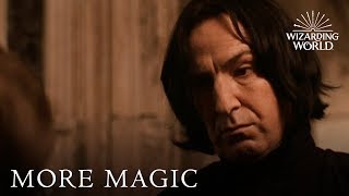 The Many Faces of Severus Snape | Wizarding World Supercut