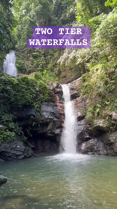 TWO TIER WATERFALLS #paradisephilippines #shortvideo #subscribers #lifeisbutadream #nature