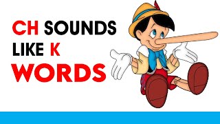 'ch' sounds out 'k' | ch words that sound k | ABC Bytes screenshot 2