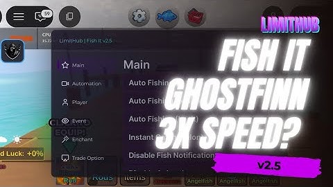 SCRIPT FISH IT Terbaru 2025 Auto Fish 3-5x Speed FREE!, Auto Event, Instant Catch (KEY)
