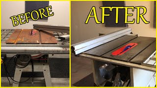 Restoring my grandfathers table saw