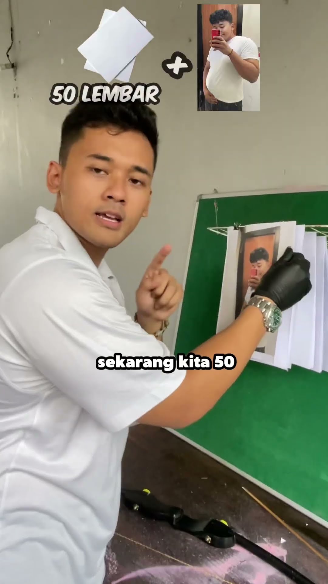Anak Panah VS Kertas