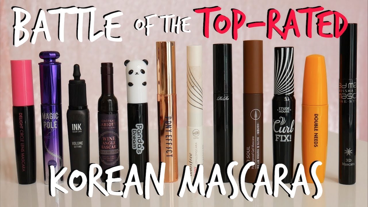 Brink Narkoman Afslag Reviewing the TOP 12 Korean Mascaras | Beauty Battle Breakdown! - YouTube
