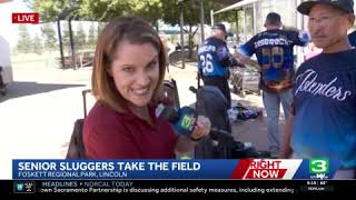 KCRA 3 News segment 7/28/26: Senior Softball-USA Western National Championships, 9 AM newscast