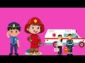 İtfaiye 🚒 Ambulans🚑 Polis 🚓 Şarkısı | Eğlenceli Çocuk Şarkıları | Taşıtlar Şarkısı | Çocuk Şarkıları