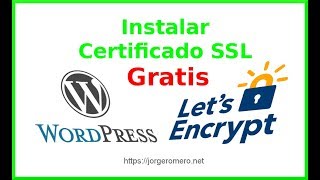 Instalación y Configuracion plugin WP Encrypt (Certificado SSL - HTTPS Gratis)