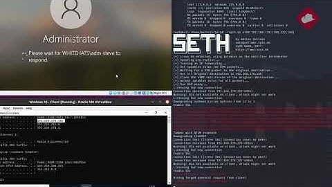 Remote Desktop Protocol - MITM Attack with Seth