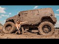 Lacey took another SEMA build mudding! At Rednecks with Paychecks Park in Texas