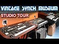 VINTAGE SYNTHESIZER MUSEUM - Synth Studio Tour | Oakland, CA