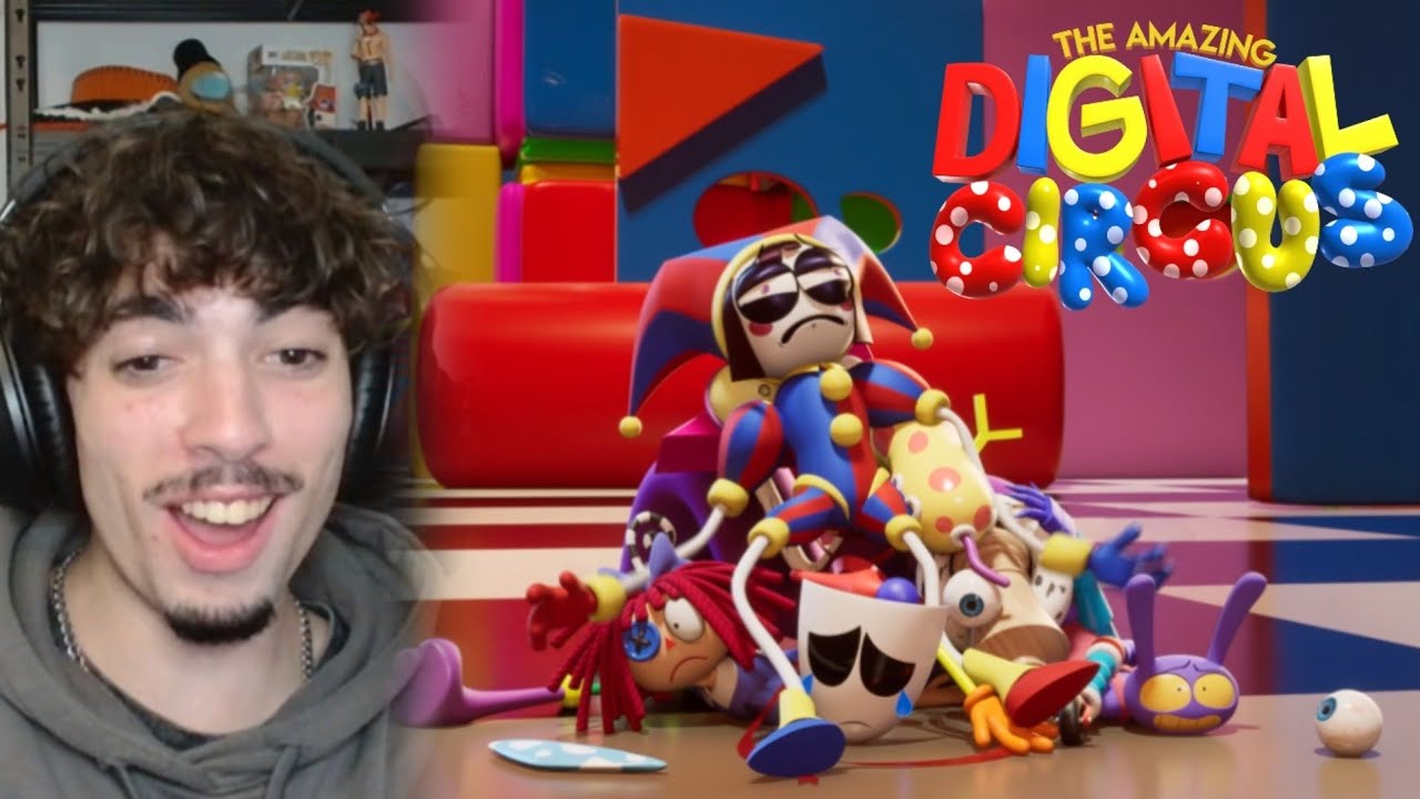REACCIONANDO EL EPISODIO 8 DE DIGITAL CIRCUS 🤡🐰🎭🪆👑📐 - YouTube