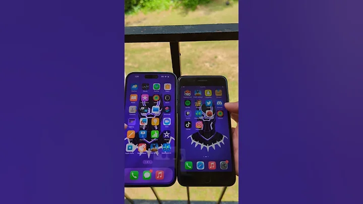 iPhone 14 PRO Max VS iPhone 8 Plus - Max Brightness Test 🤯 - 天天要聞
