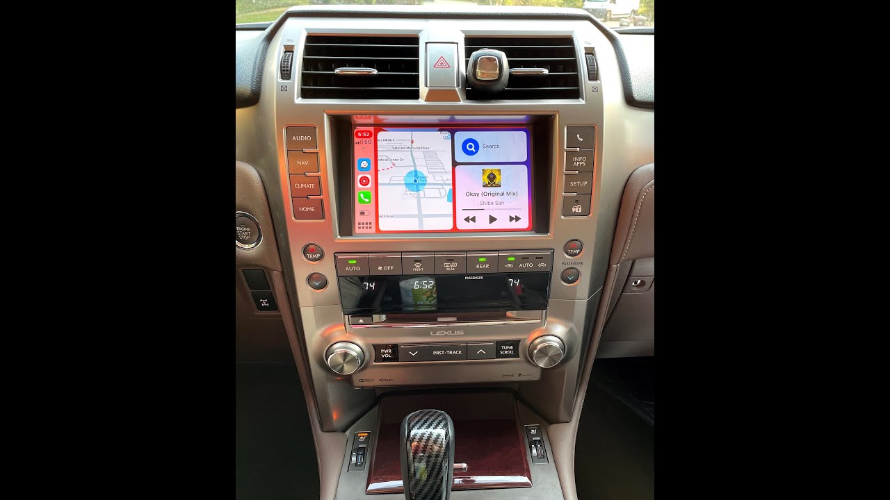 Lexus GX460 Apple Carplay & Android Auto GROM VLINE 2 Review YouTube