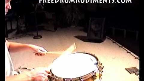 Triple Paradiddle - FreeDrumRudiments.com