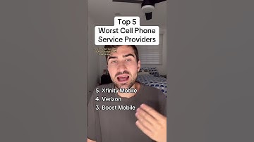 Top 5 Worst Cell Phone Service Providers