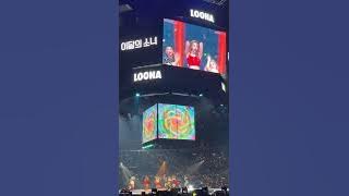 220821 LOONA(이달의 소녀) 'Intro   Flip That' @KCON 2022 LA Day 2