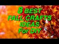 8 handicraft ideas for the best fall projects |Art and Craft |DIY| Handcraft