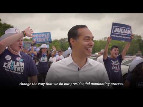 Vídeo: Julian Castro Termina Sua Campanha Presidencial