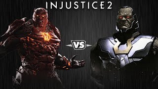 Injustice 2 - Атроцитус против Дарксайда - Intros & Clashes (rus)