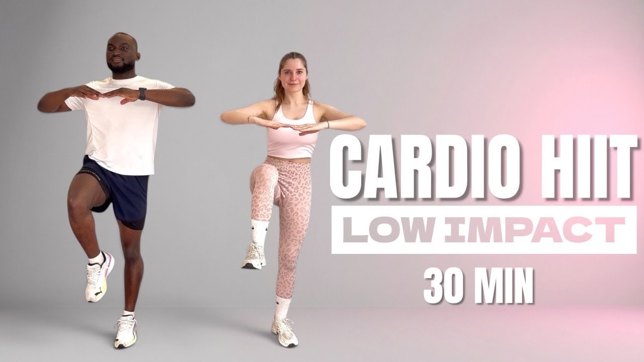 30 Min ALL STANDING CARDIO HIIT | Low Impact Fat Burn | No Equipments ...