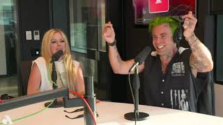 Avril Lavigne talk about her Viral TikTok from KROQ with MOD SUN