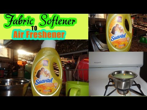 DIY | Making an Air Freshener Using Liquid Fabric Softener