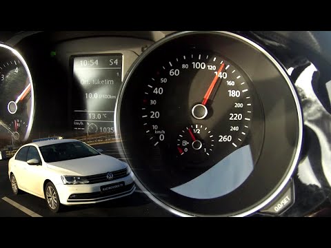 2016 Volkswagen JETTA 1.4 TSI DSG 0-210 Kmh | Top Speed Autobahn