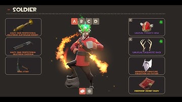 My favourite TF2 loadouts (& Unusual Taunts)