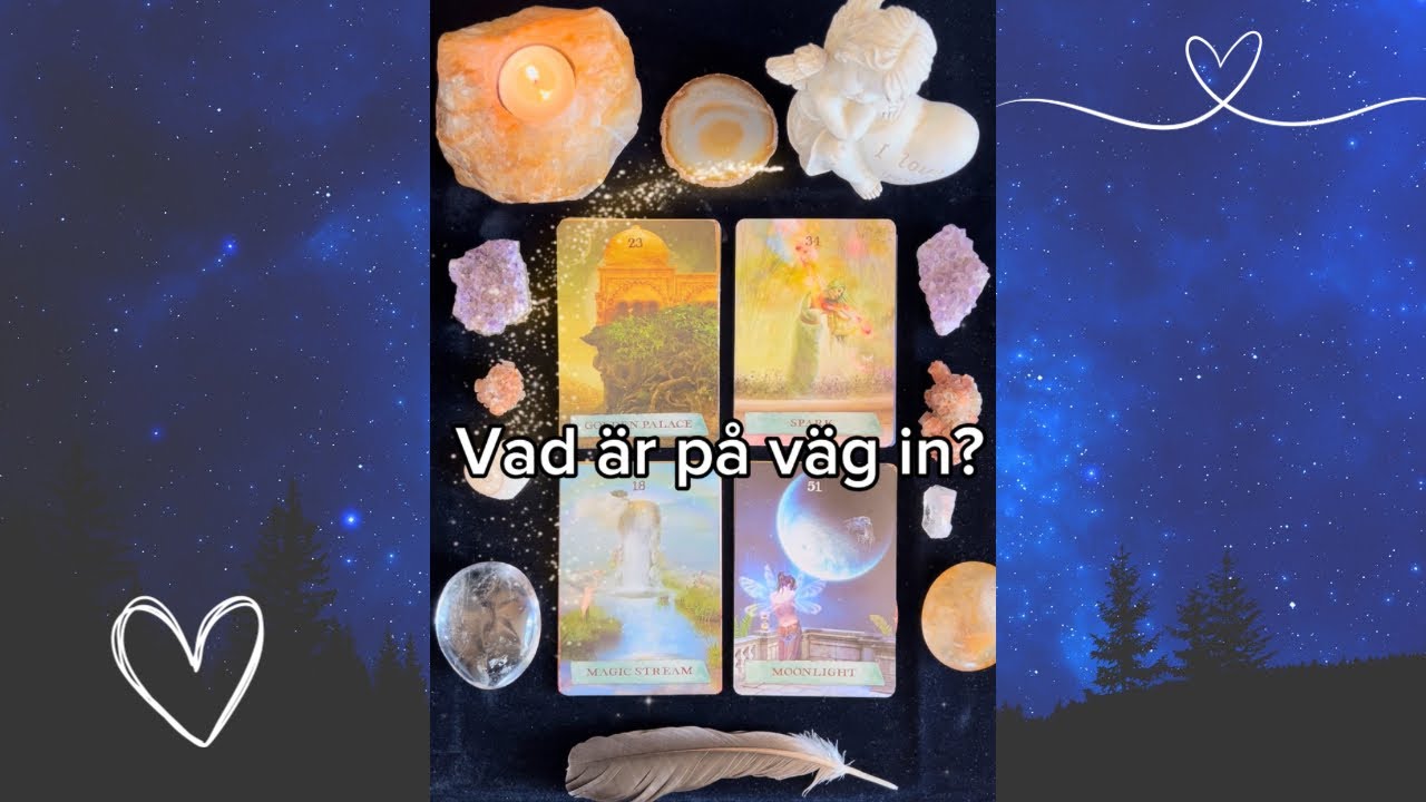 Vad är på väg in? 🙏😍❤️🧚TAROT💫PICK A CARD✨