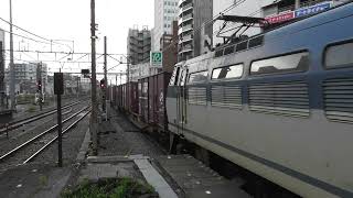 ７２レ　ＥＦ６６-１２８　松戸駅通過