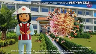 Jasa Pembuatan Animasi Explainer, safety induction || Dody Animation 0857 4694 3222