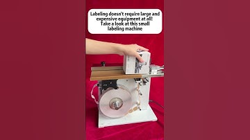 This small machine can perfectly solve the labeling problem #machine #factory #labeling #box