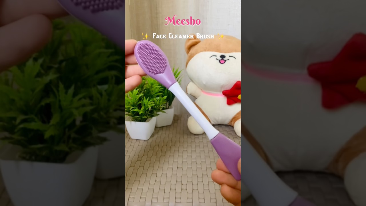 Silicone Facial Blackheads Removal Brush 🌟 #shorts #viral #