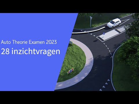 CBR Auto Theorie 2024 - Onderdeel inzicht
