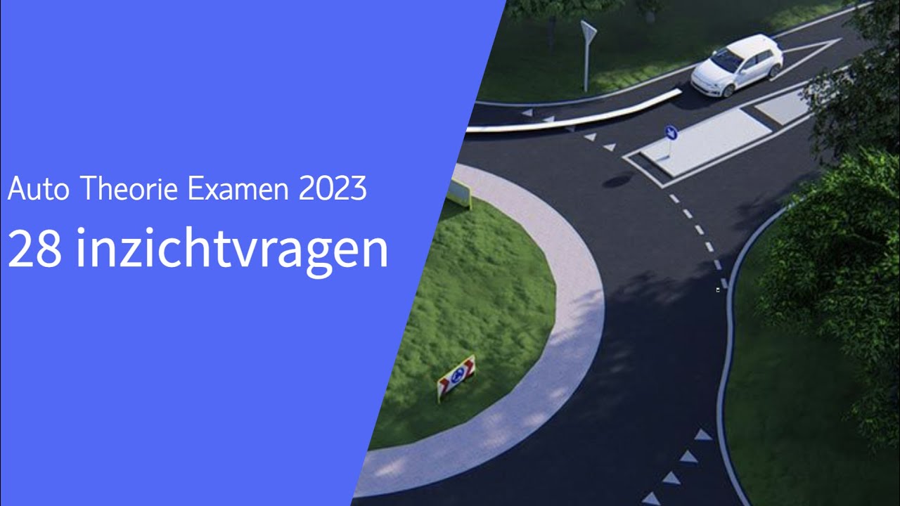 CBR Auto Theorie 2024 - Onderdeel inzicht - YouTube