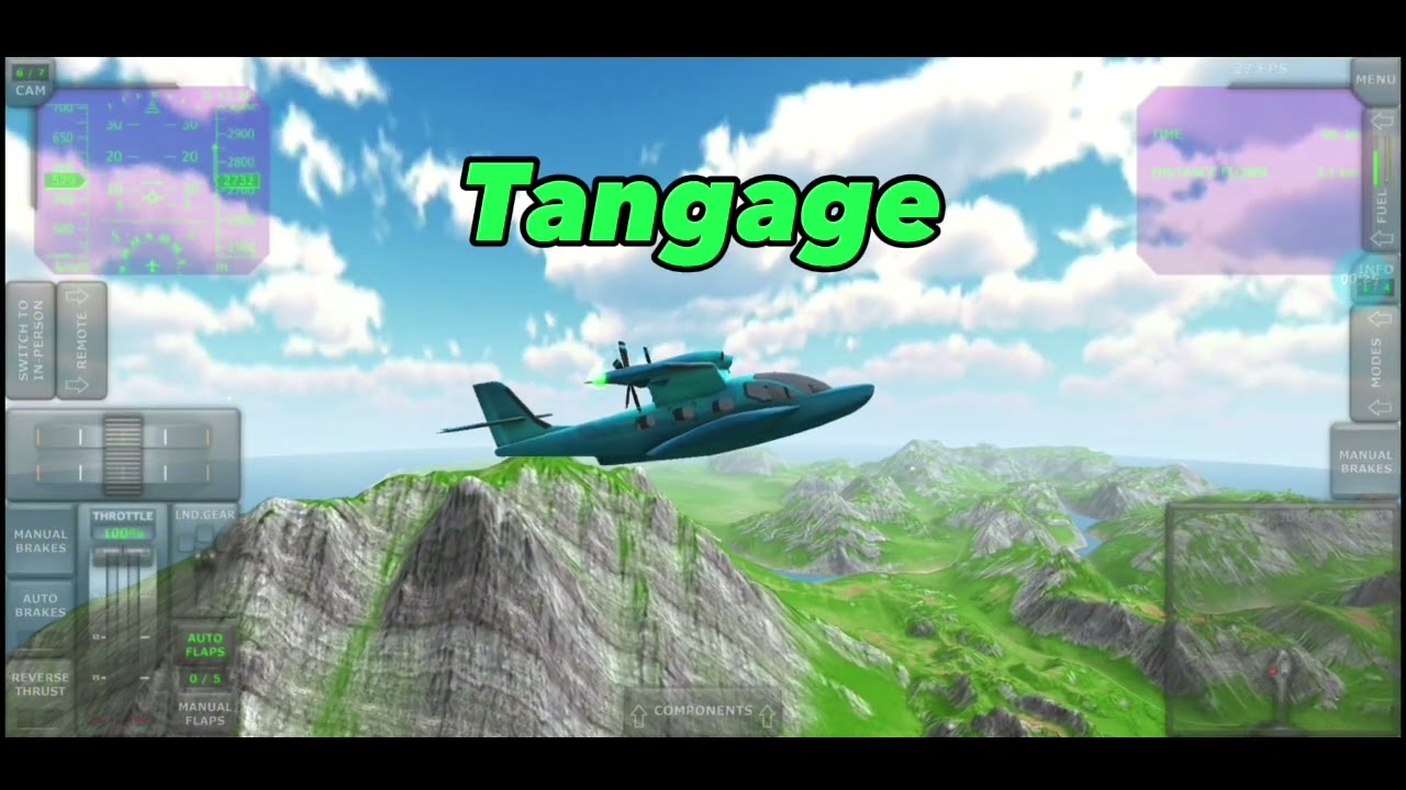 Roulis, Tangage, Lacet