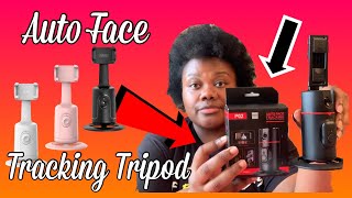 P02 Auto Face Tracking Tripod Review | Remote, 360° Rotation | Awesome for vlogging‼