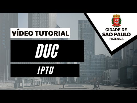 Demonstrativo Unificado do Contribuinte DUC – IPTU