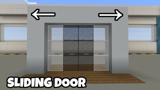 Sliding Door using Commands in Minecraft Bedrock Edition!! screenshot 1