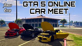 🔴 GTA 5 Online Car Meet 🚘 and Minigames 🔥 PS4 🎮 / We Do It Different! 💯