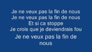 Michael Jackson - Je Ne Veux Pas La Fin De Nous Lyrics