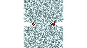 Computational simulations of sinter-cracking