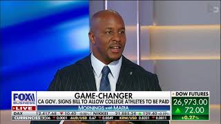 Former NFL players on college athletes getting paid  - Jack Brewer on FOX Business