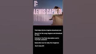 Pointless Ringtone by Lewis Capaldi | Free for Android & IOS